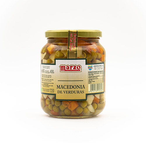 Macedonia verduras cristal 1 kg Marzo