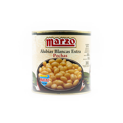 Alubias 'pochas' lata 3 kg Marzo