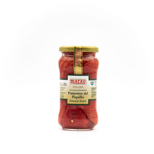 Pimiento piquillo extra cristal 1/2 Marzo