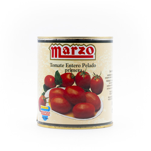 Tomate entero lata 1 kg Marzo