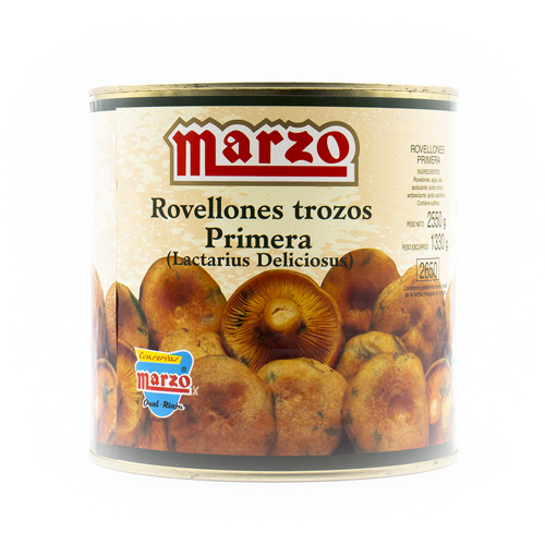 Setas trozos lata 3 kg Marzo