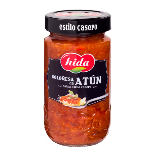 Salsa boloñesa de atún Hida