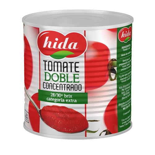 Tomate concentrado 3 kg Hida