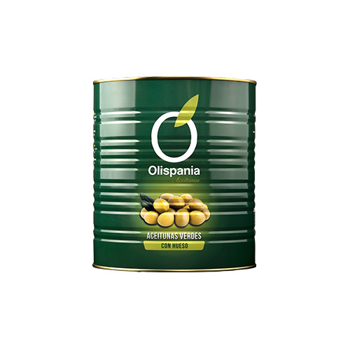 Aceitunas manzanilla sabor anchoa 10 kg Olispania