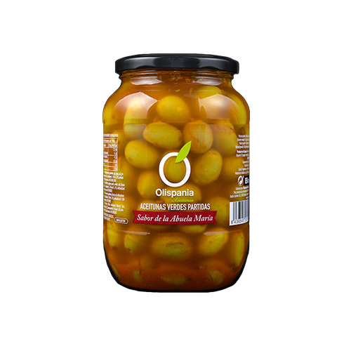 Aceitunas partidas de la abuela 500 grs Olispania