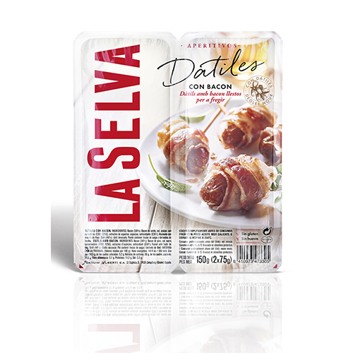 Datiles Con Bacon, 2x75gr