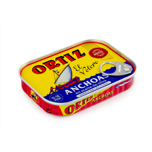 Filete anchoa lata RR-85 Ortiz