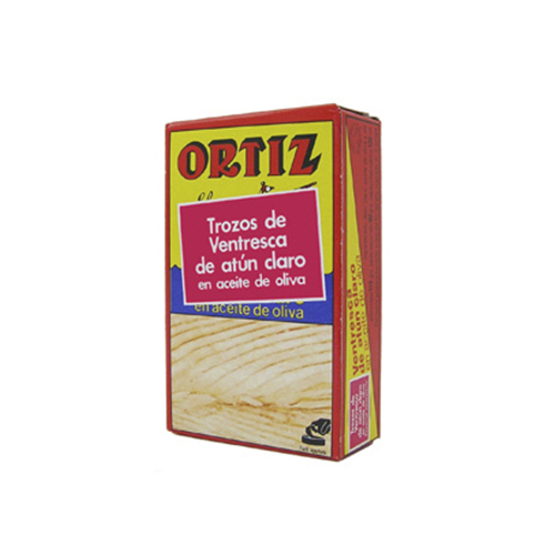 Trozos ventresca atun OL-120 Ortiz