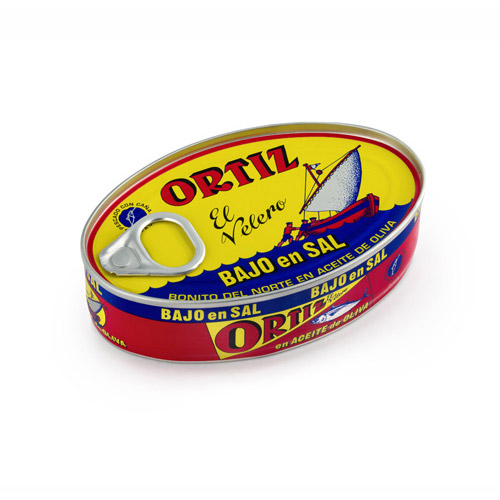 Bonito oliva OL-120 bajo en sal Ortiz