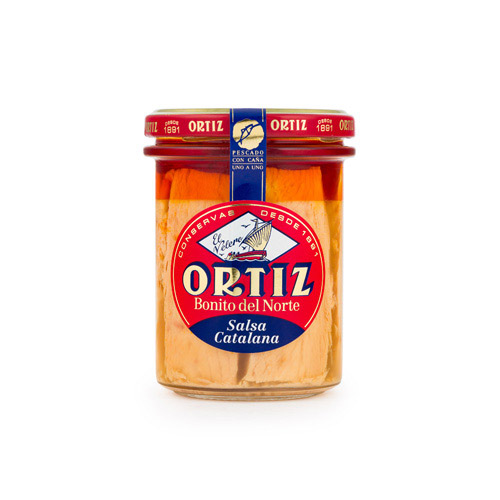 Bonito salsa catalana cristal RO-260 Ortiz