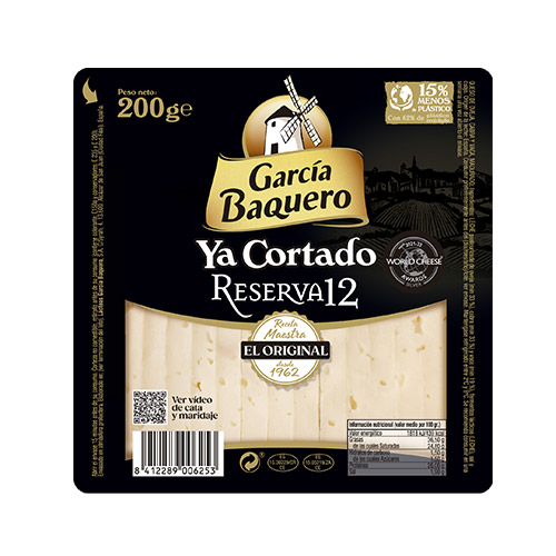 Ya cortado Reserva 200 grs Garcia Baquero