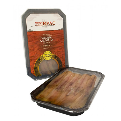*SARDINES FUMADES 150 GRS HERPAC*