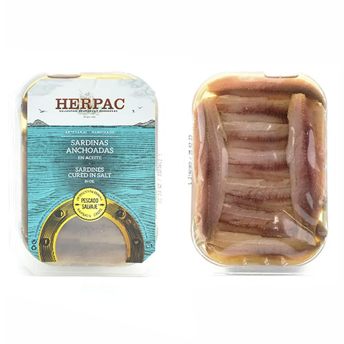 SARDINES ANXOVADES OLI 300 GRS HERPAC