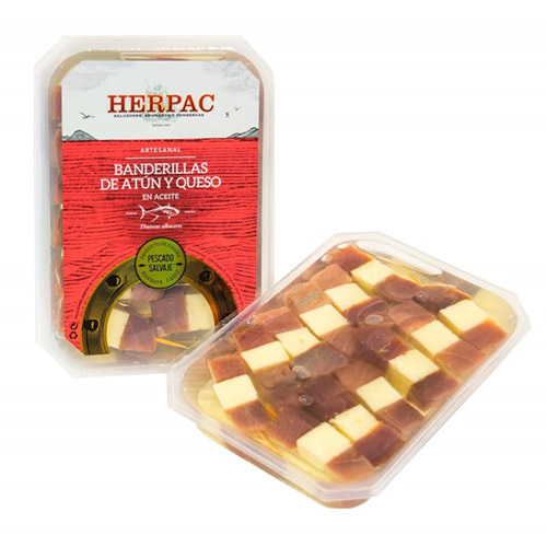 Banderilla atun ahumado 250 grs Herpac