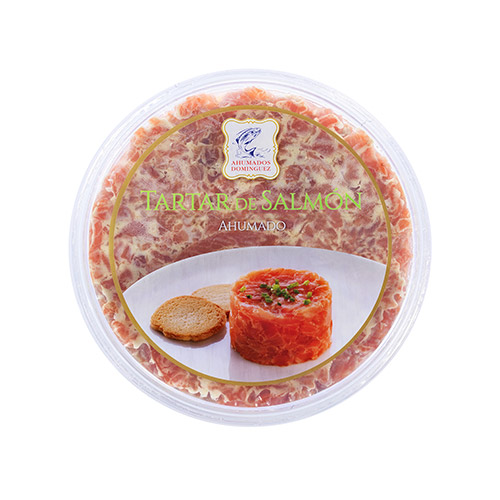 Tartar de salmon ahumado 500 grs Dominguez