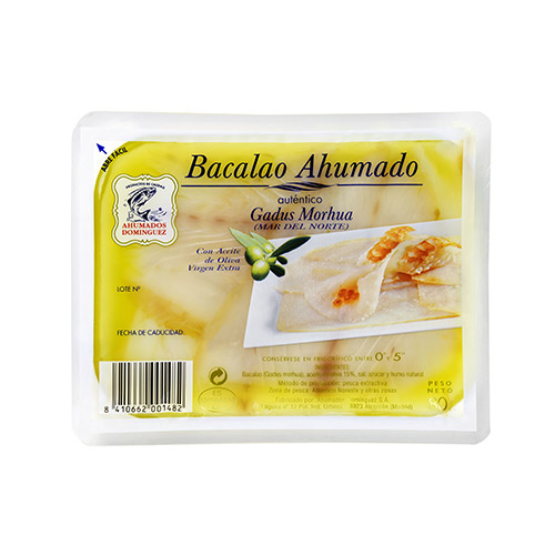 Bacalao aceite arbequina 80 grs Dominguez