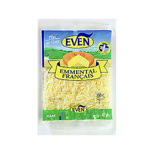 Emmental rallado 60 grs Even