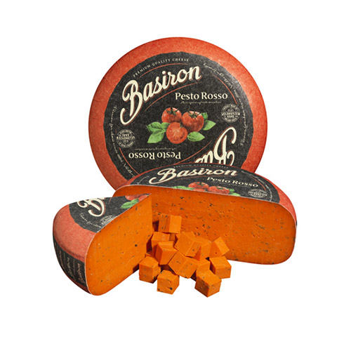 Gouda pesto rojo Basiron