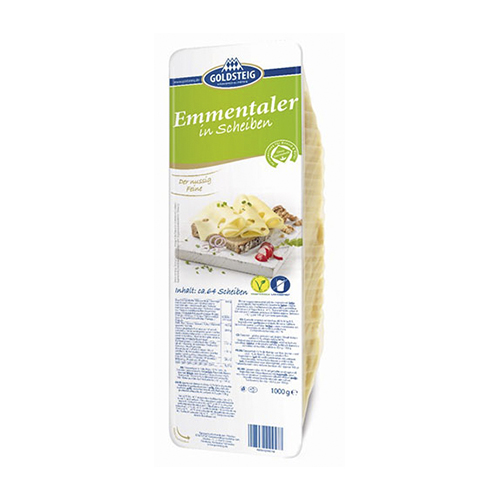 Lonchas emmental 1 kg Goldsteig