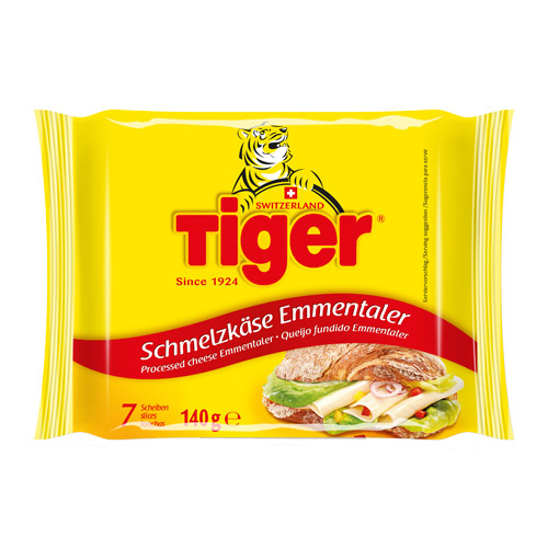 Emmental lonchas 140 grs Tigre