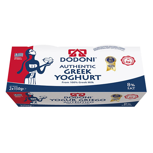 Yogur bipack 8% Dodoni