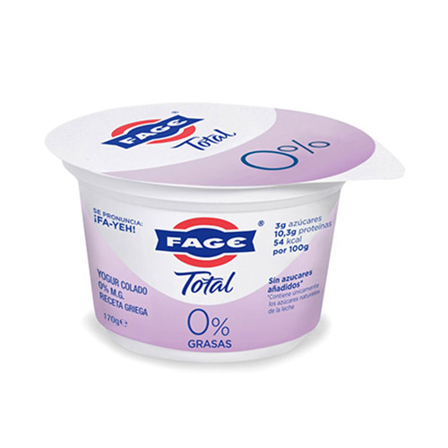 Yogur total 0% 170 grs
