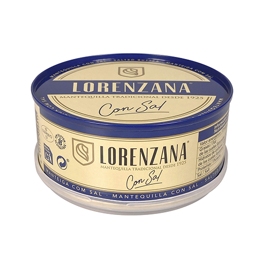MANTEGA AMB SAL 250 GRS LORENZANA