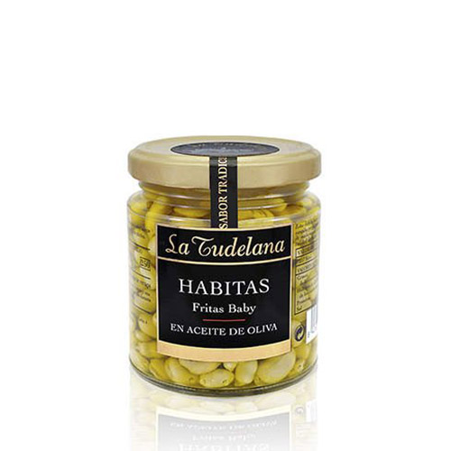 Habitas en aceite 250 ml DO La Tudelana