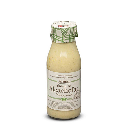 Crema de alcachofas Aimar