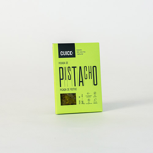 Picadura de pistacho 30 grs Cuick