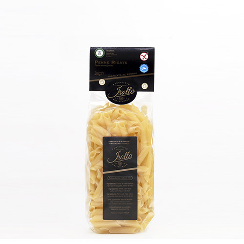 Penne rigate sin gluten 400 grs Irollo