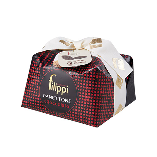 Panettone chocolate negro 1/2 kg Filippi