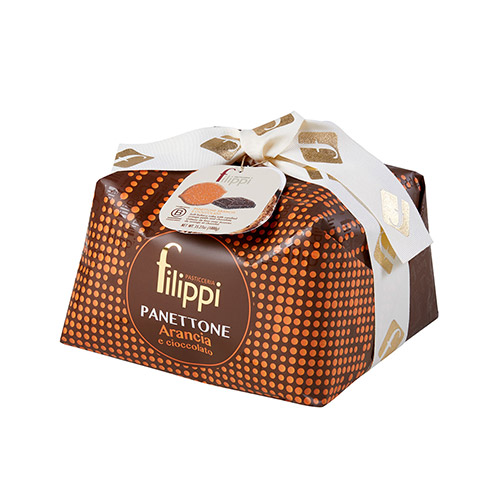 Panettone chocolate y naranja 1/2 kg Filippi