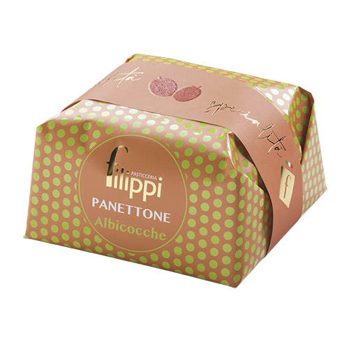 PANETTONE ALBERCOC 1/2 KG FILIPPI