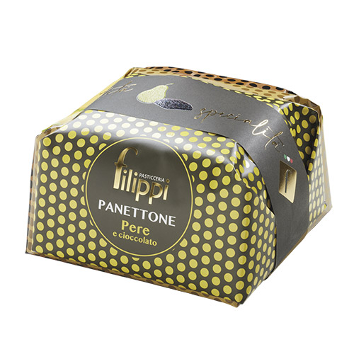 PANETTONE PERA XOCO 1/2 KG FILIPPI