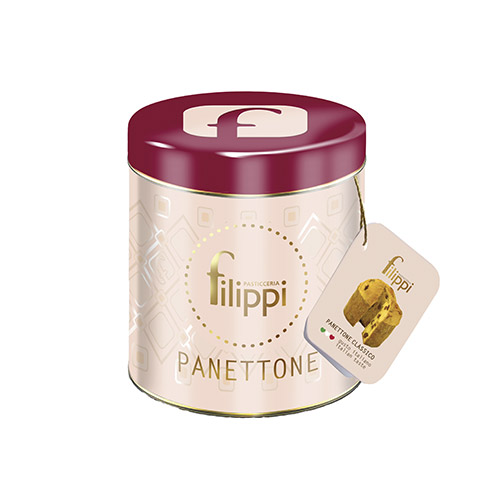 PANETTONE TARONJA I PANSES LLAUNA 100 GRS FILIPPI