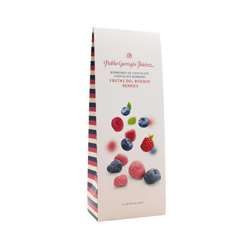 BOMBONS XOCOLATA I FRUITS VERMELLS 80 GRS PG