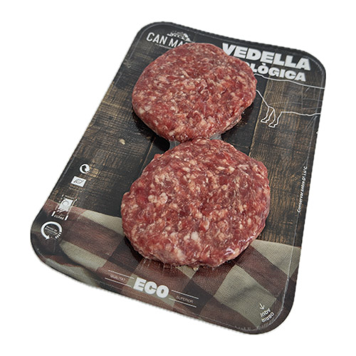 HAMBURGUESA DE VEDELLA ECO 2X100 GRS CAN MABRES